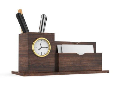 Wooden Pen Stand Organizer
